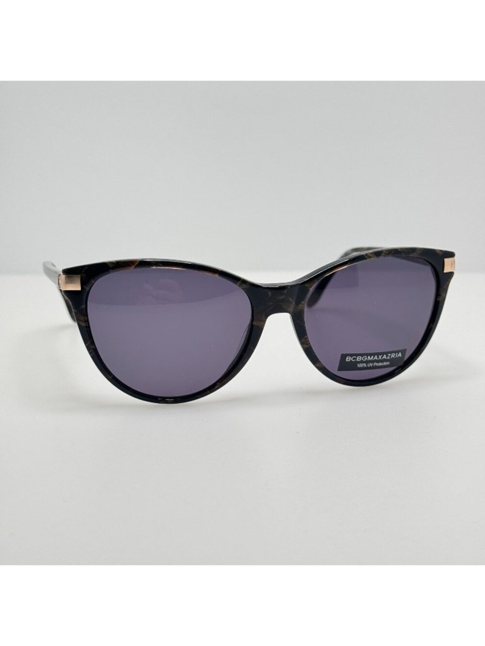 BCBGMAXAZRIA Sunglasses Distraction Black Pattern BCBG 55-16-135